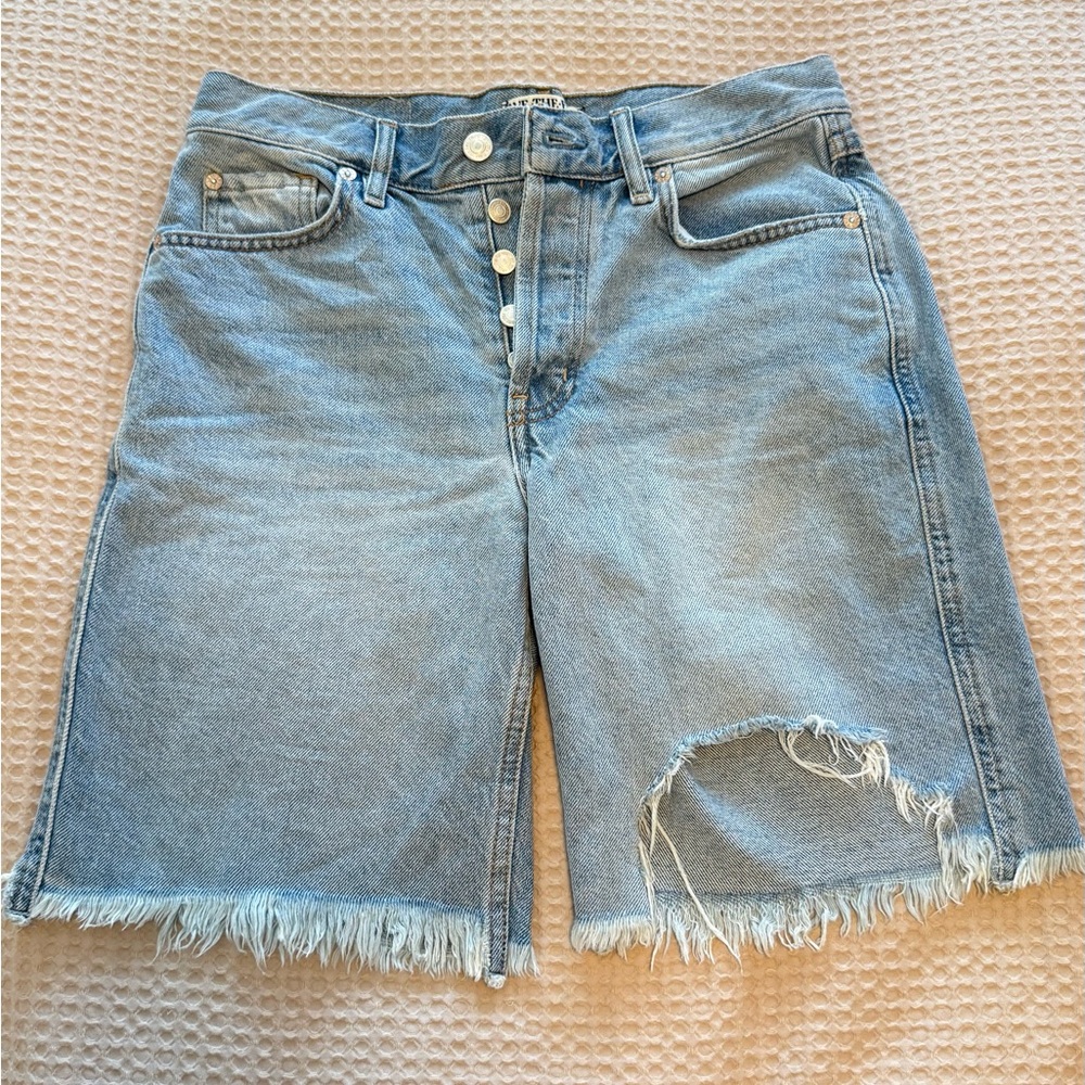 Free People Jean Shorts